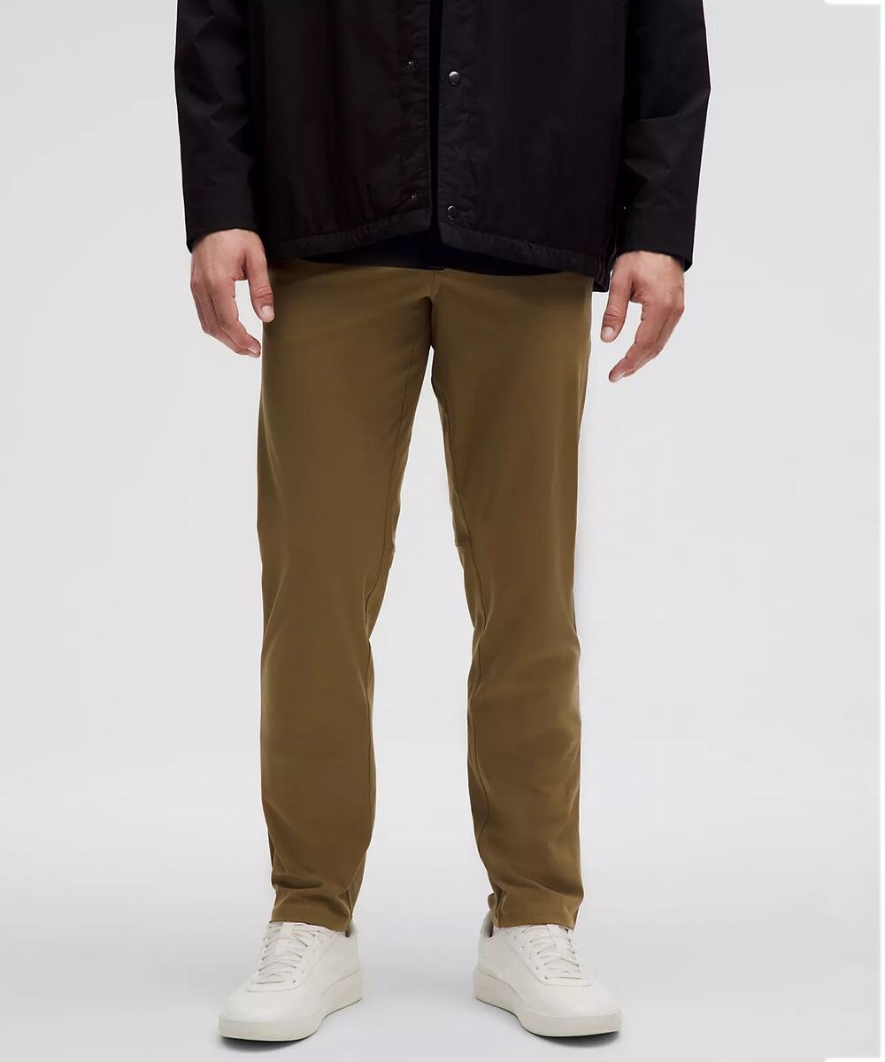 Lululemon Men’s ABC Classic-Fit 5 Pocket Pant Khaki